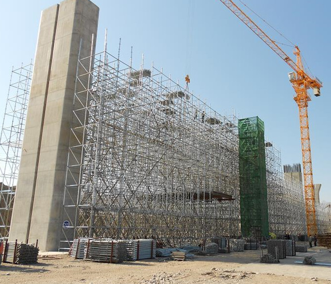 盤扣式腳手架工程的一步的間距是多少？