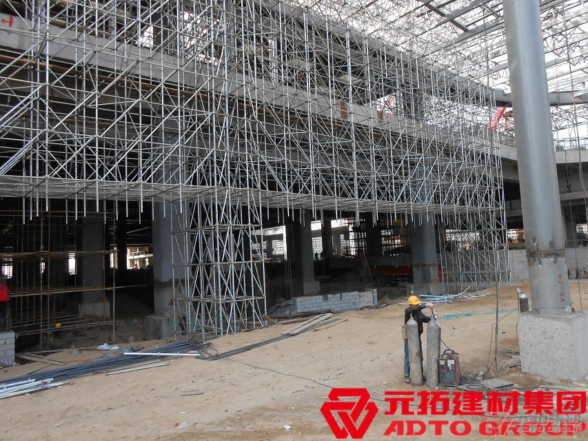 租賃的盤扣式腳手架搭建效率怎么樣？