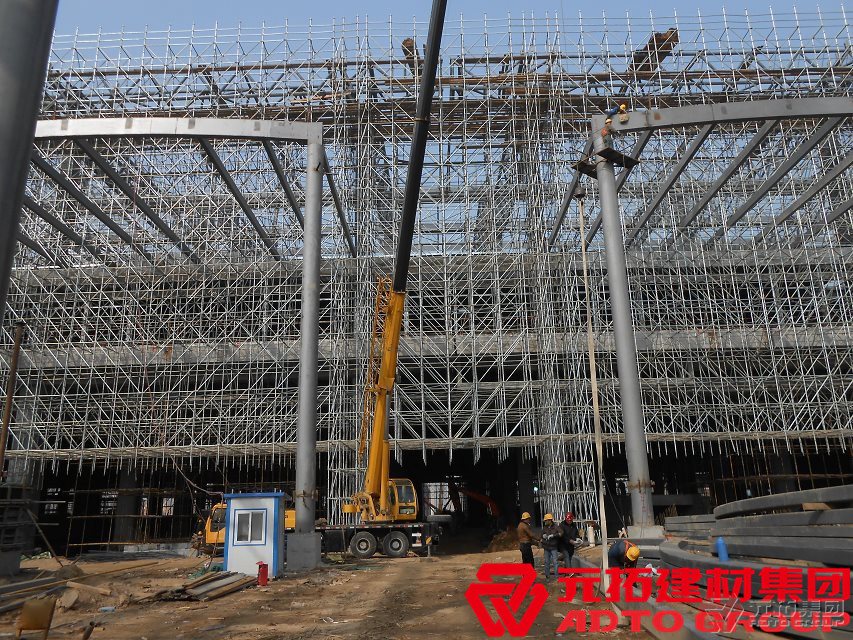 如何計算盤扣式腳手架工程用量？